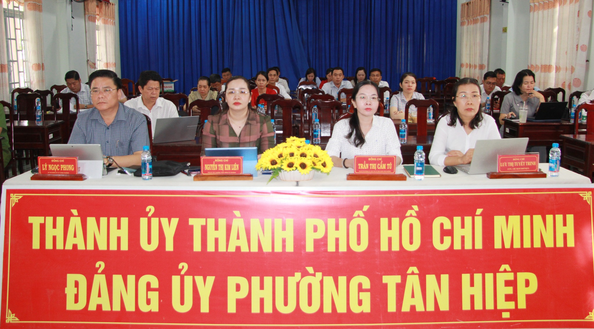 PHƯỜNG TÂN HIỆP THAM DỰ HỘI NGHỊ TRỰC TUYẾN TẬP HUẤN CHO NGƯỜI ỨNG CỬ ĐẠI BIỂU QUỐC HỘI VÀ ĐẠI BIỂU HĐND CÁC CẤP NHIỆM KỲ 2026 – 2031 
